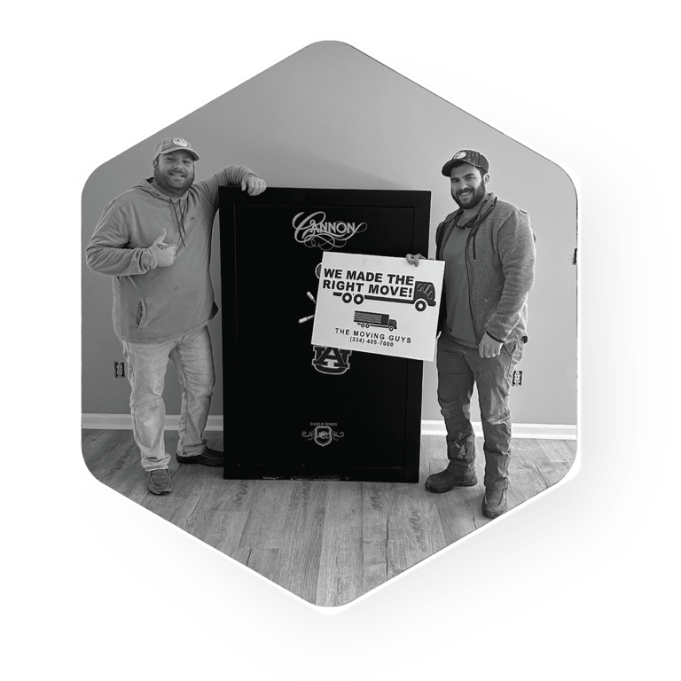 moving guys moving a safe